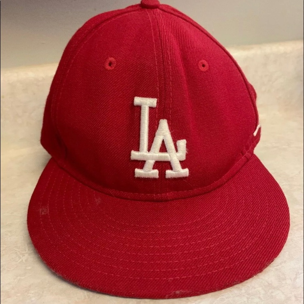 MLB Los Angeles Dodgers RED LA NewEra 59fifty red